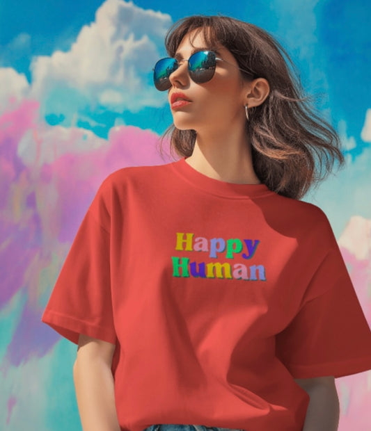 HAPPY HUMAN TEE