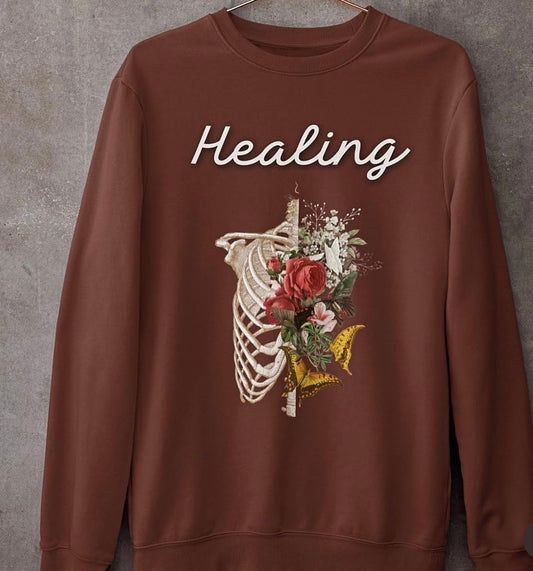 Healing flower sweatshirt