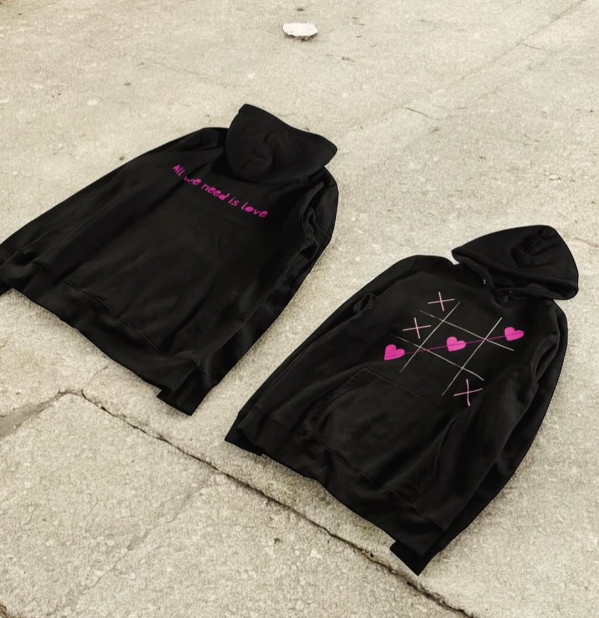 ALL WE NEED IS LOVE HOODIE